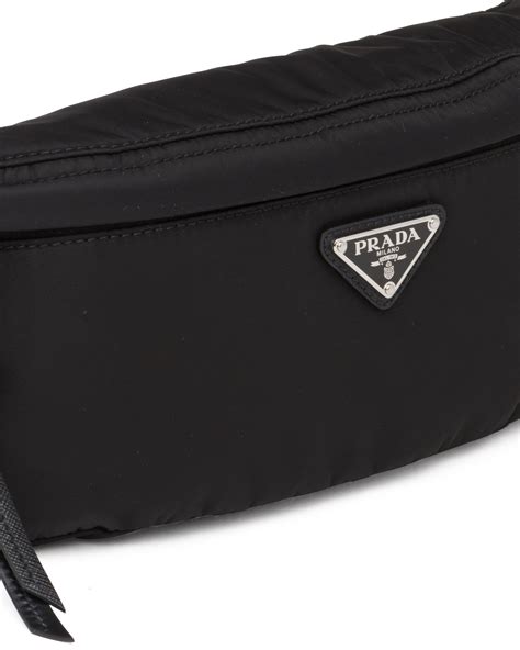 prada rucksack schwarz vintage|Prada nylon belt bag women's.